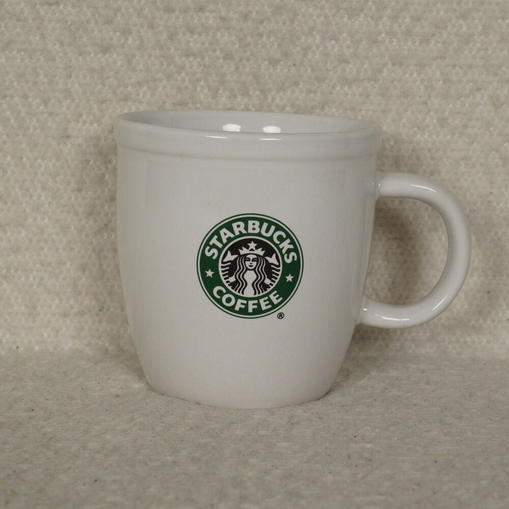 Starbucks Ceramic 16 oz Coffee Mug Green Siren Mermaid Jumbo Logo Cup 2007